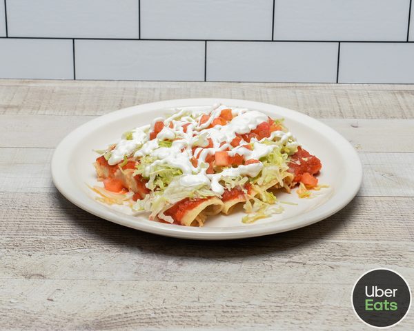 Enchilada supreme at Green Cactus Mexican Grill